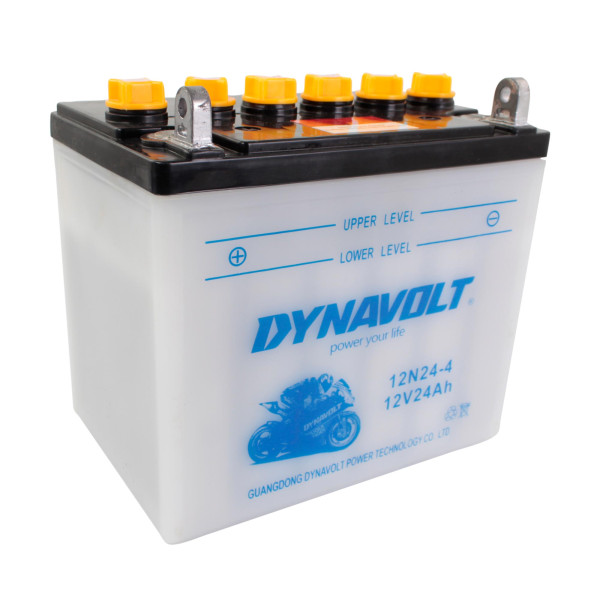 dynavolt Dynavolt 12n244 conventional dry charge battery with acid pack